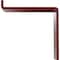 Ekena Millwork Steel Truss Shelf Bracket, Hammered Bright Red 2"W x 6"D x 6 1/4"H BKTM02X06X06TSHRE - alternate 6